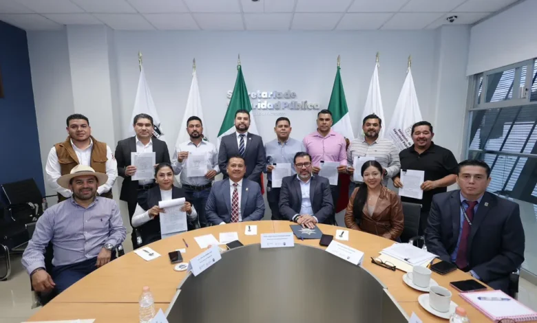 Diez municipios de Michoacán firmaron convenio de coordinación en seguridad