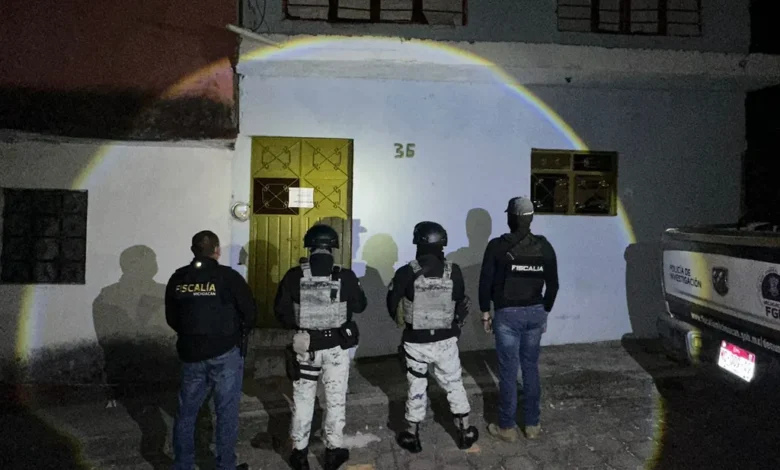 Drogas y detenidos tras cateo en Santa María de Guido