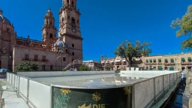 Invita gobierno de Morelia a la inauguración de la pista de hielo y el encendido navideño
