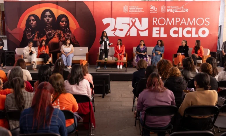 "Rompamos el ciclo", parte de las actividades por el Día de la Eliminación de la Violencia contra la Mujer