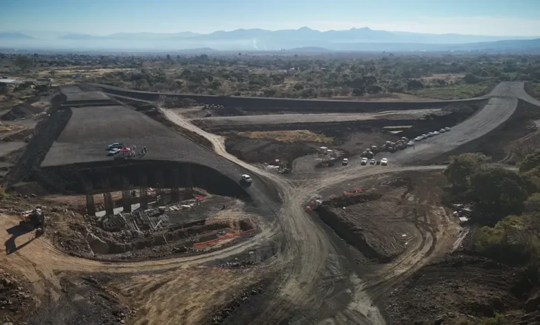 32 por ciento de avance del segundo periférico de Morelia