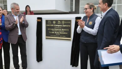 Bedolla inauguró en 2024 campus universitarios de Zamora y Uruapan, tras años de abandono