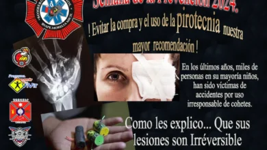 Bomberos recomiendan no comprar pirotecnia