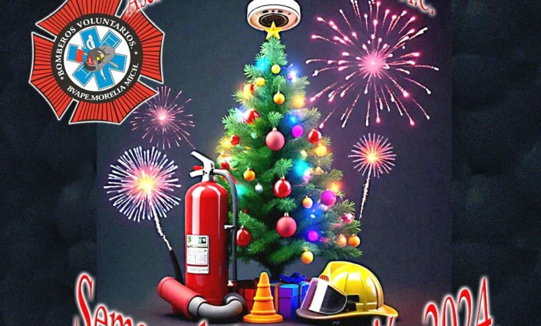 Dan consejos para no tener accidentes con el árbol de Navidad