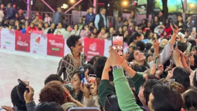 Donovan Carrillo inauguró las actividades de la Villa Navideña