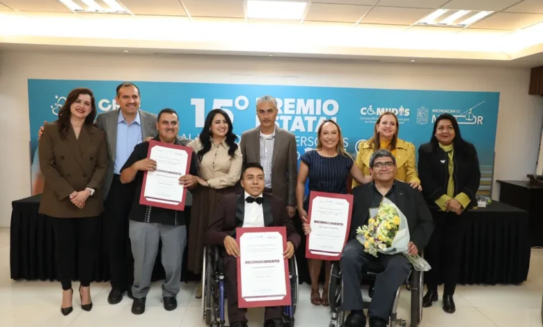 Entregaron la presea al Mérito de la Gente con Discapacidad