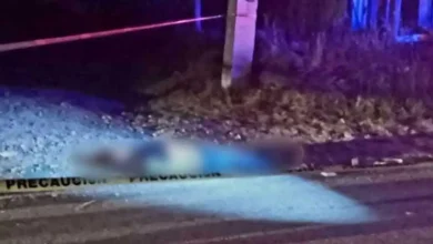 Hallan cadáver en una carretera de Ocampo
