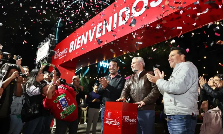 Magia y diversión en la Villa Navideña