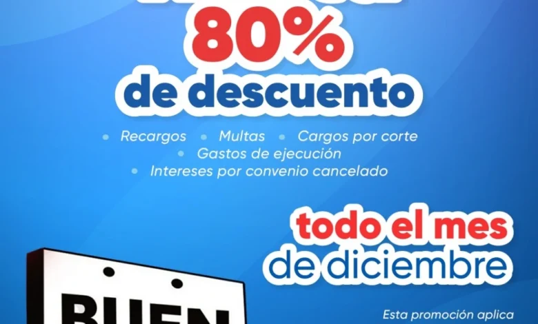 OOAPAS amplía descuentos del Buen Fin durante diciembre