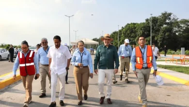 Supervisa Bedolla acceso al bulevar Costero en Lázaro Cárdenas