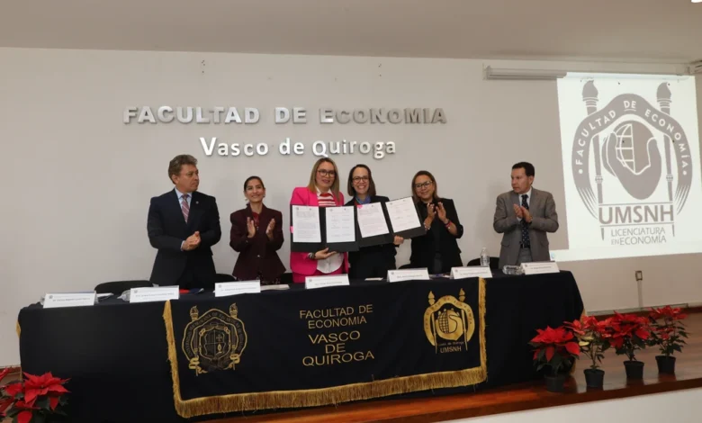 UMSNH y Sí Financia firmaron convenio de colaboración