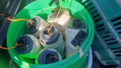 Decomisaron 60 explosivos para drones en Apatzingán