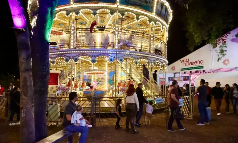 Diversión al 2x1 en juegos mecánicos de la Villa Navideña, por Día de Reyes