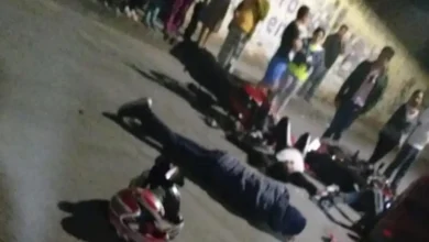 Tres adolescentes heridos en choque de motos en la colonia El Realito
