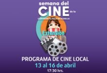 Cartel de la semana del cine en Morelia abril 2026