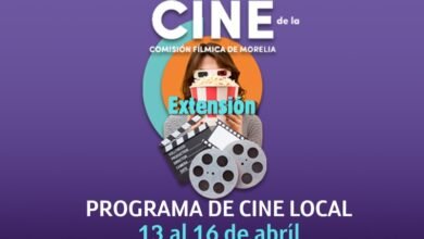 Cartel de la semana del cine en Morelia abril 2026